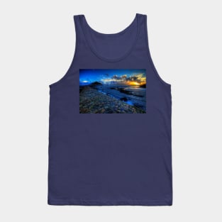 St Michael's Mount Dramatic Sunset Tank Top